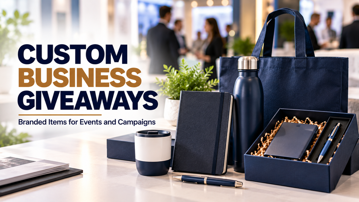 What Are the Best Custom Business Giveaways for Brand Promotion?