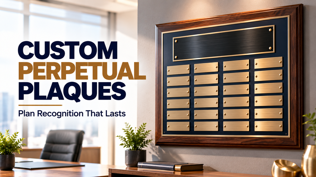 What Should You Consider When Ordering Custom Perpetual Plaques?