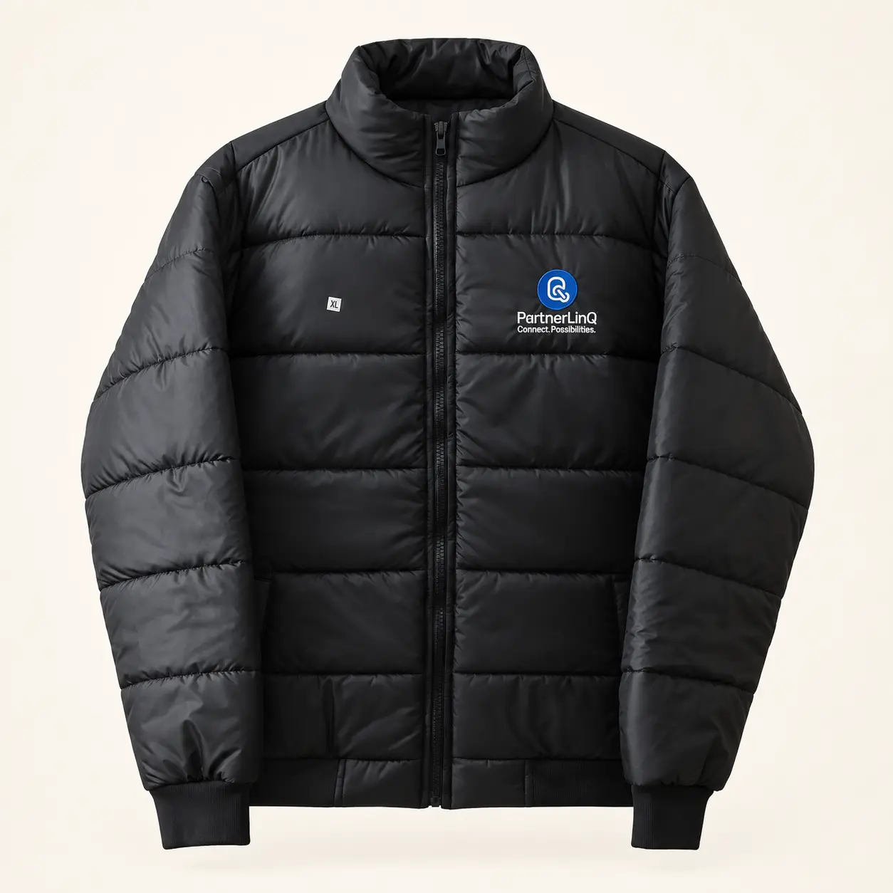 Corporate Puffer Jacket – Black